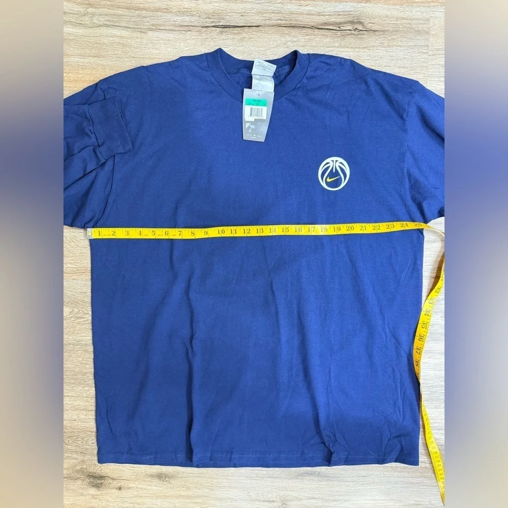 Vintage Nike Basketball Long sleeve Size XL NWT Navy Blue